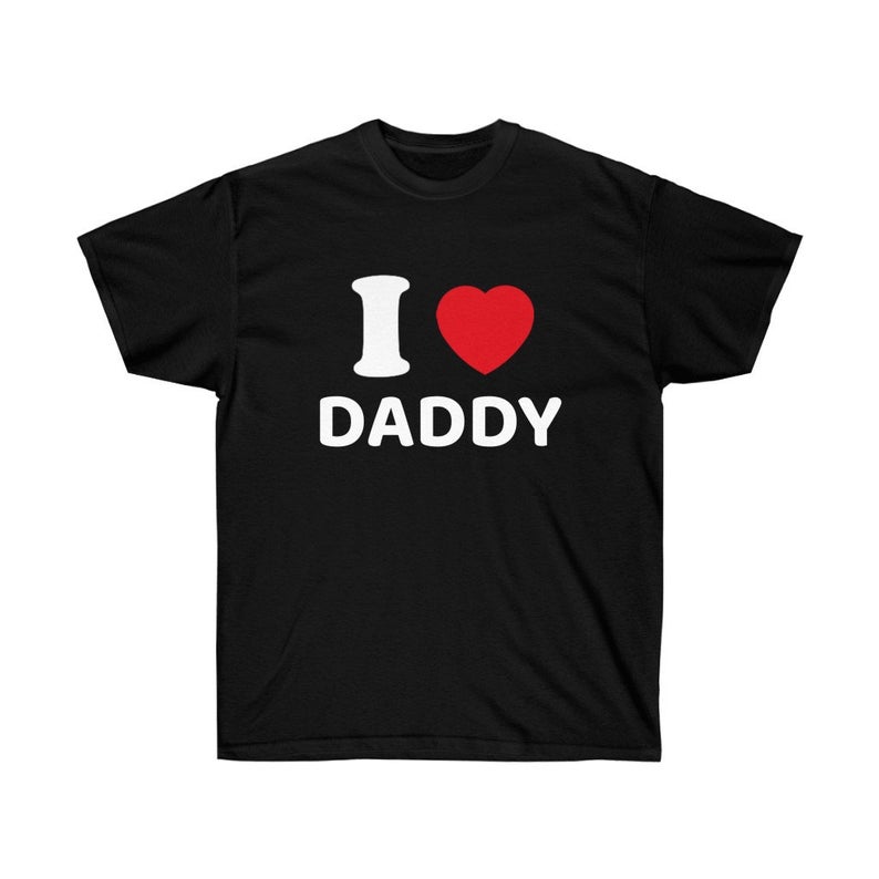 I Love Heart Daddy T-shirt