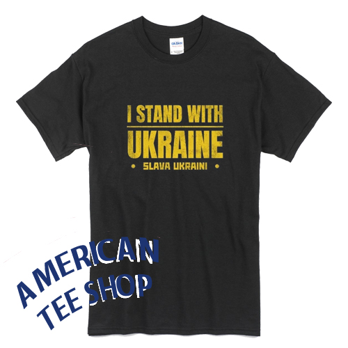 I Stand With Ukraine Support Ukraine T-Shirt
