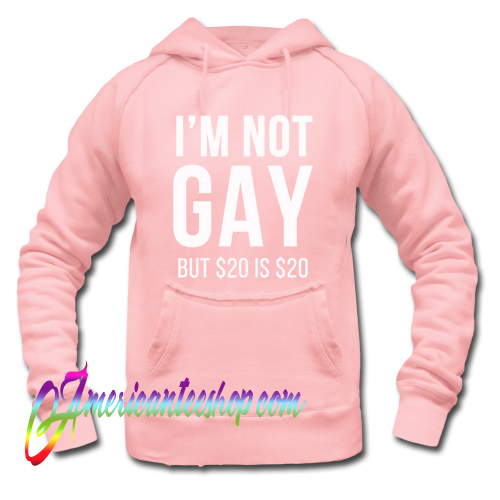 I'm Not Gay But $20 is $20 Hoodie