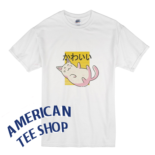 Japanese Kawaii Cat T-Shirt