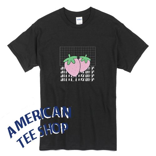 Japanese Kawaii Strawberries T-Shirt