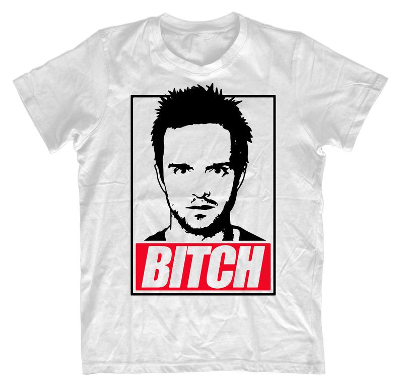 Jesse Pinkman BITCH Breaking Bad T Shirt