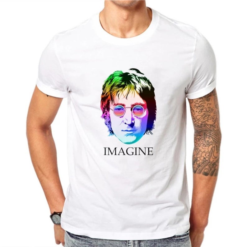 John Lennon Imagine Mens Womens T-Shirt