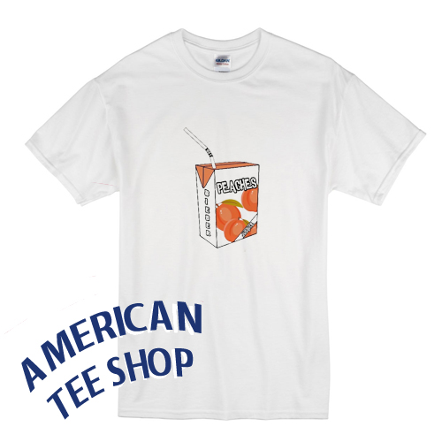 Justin Bieber Peach Tshirt