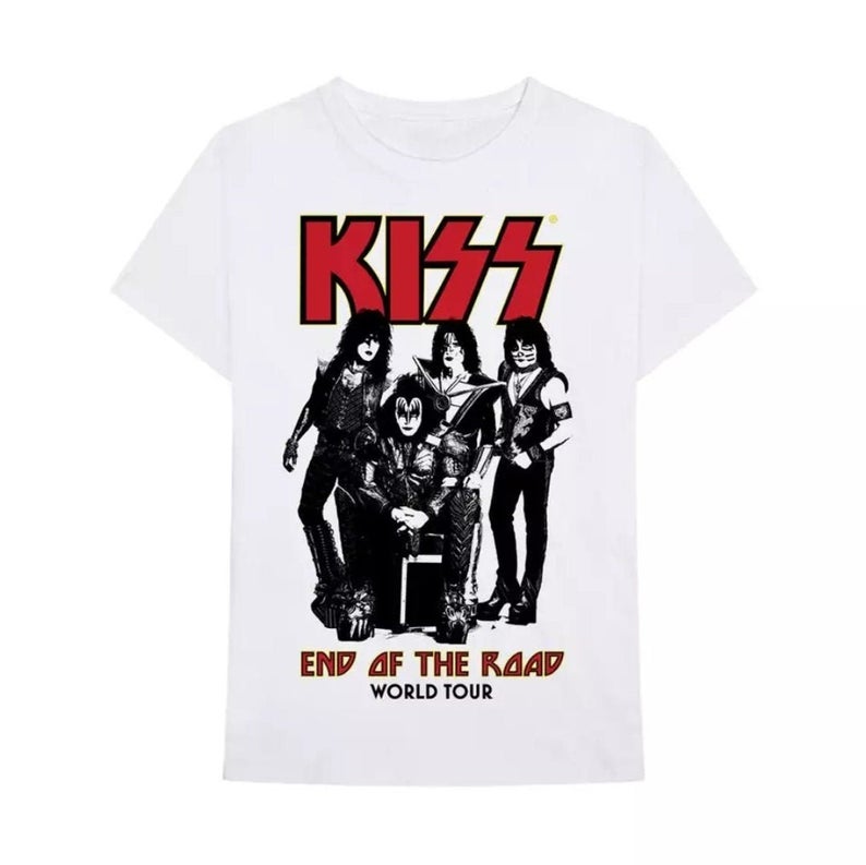 KISS End of The World World Tour Mens Womens T-Shirt