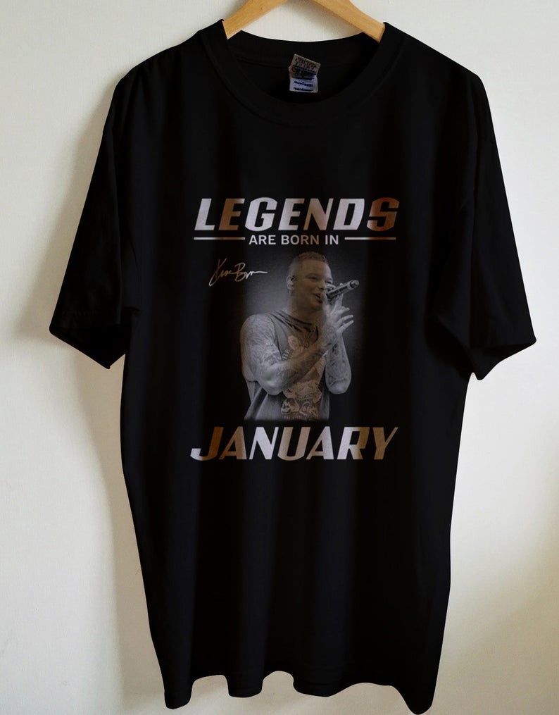 Kane Brown Legends Are Born In January T-Shirt