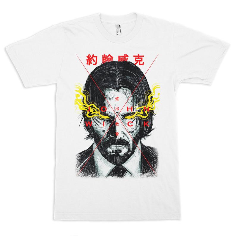 Keanu Reeves Jpanese Art T-Shirt