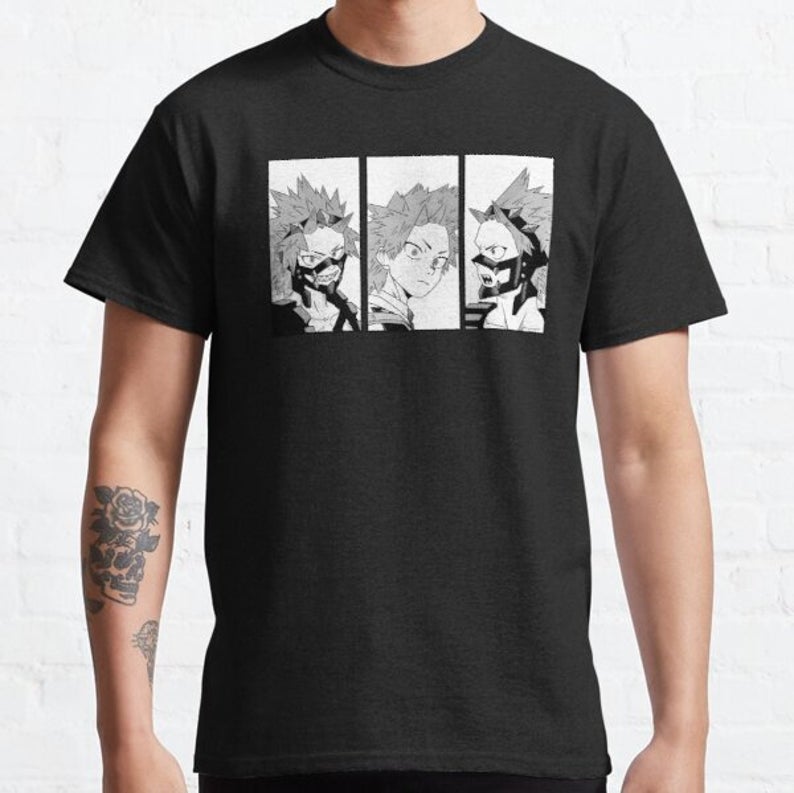 Kirishima Manga Panels T-shirt