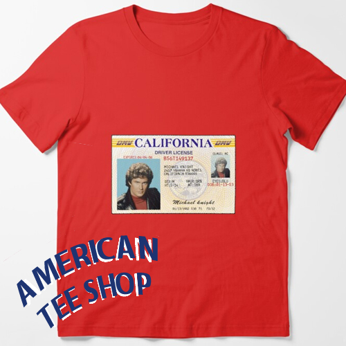 Knight Rider Michael Knight Drivers T-Shirt
