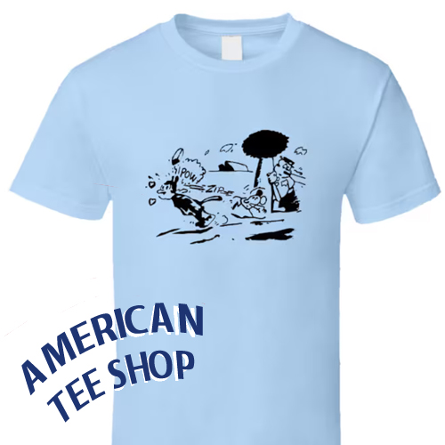 Krazy Kat Comic Pulp Fiction Movie Replica T Shirt