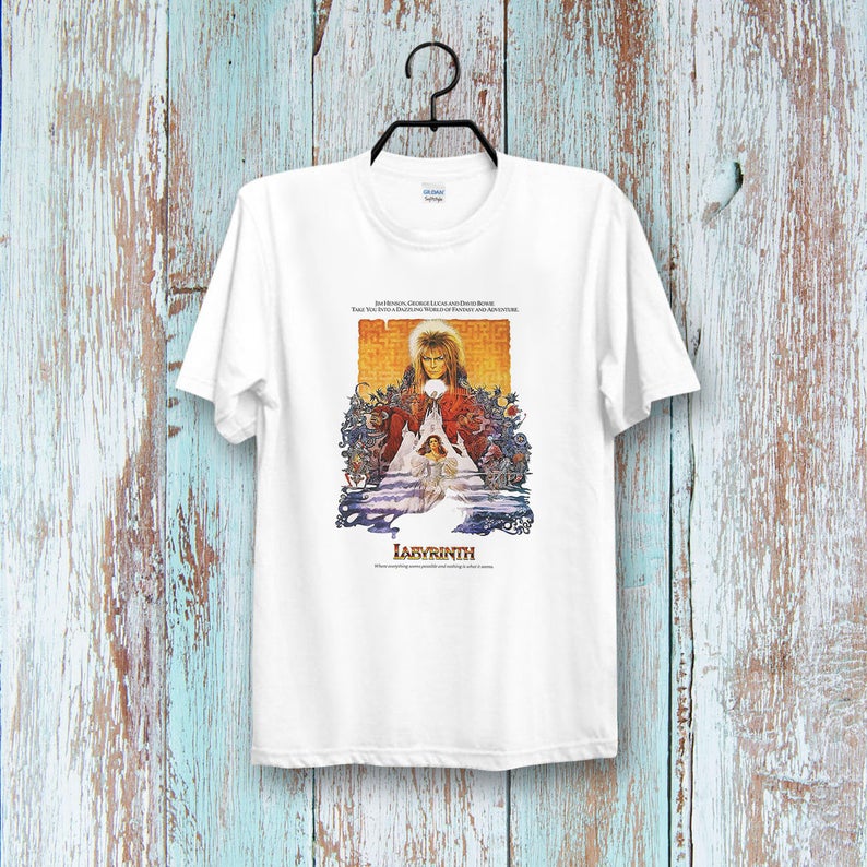 Labyrinth David Bowie Movie T Shirt