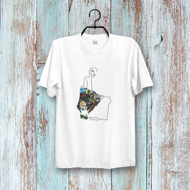 Ladies of Canyon Joni Mitchell Folk T Shirt