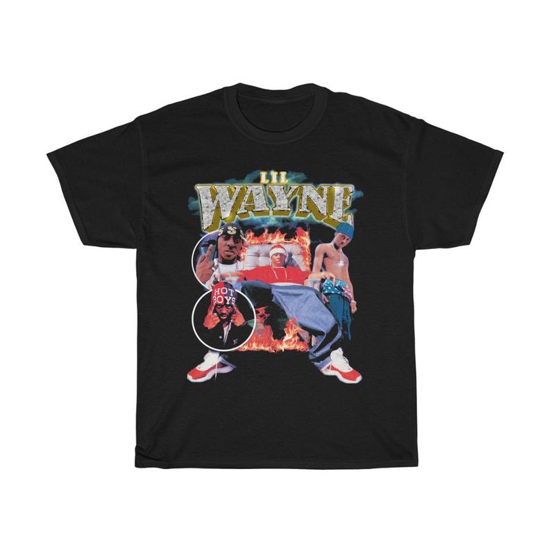 Lil Wayne Vintage inspired 90's Rap T-Shirt