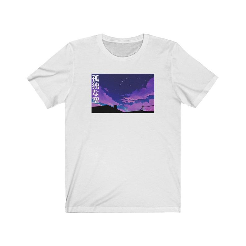 Lonely night sky shirt