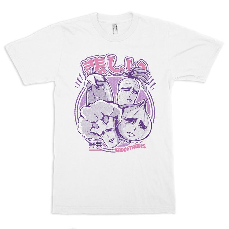 Manga Vegetables Anime T-Shirt