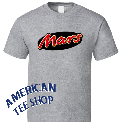 Mars Chocolate Logo Lover Candy Bar T Shirt