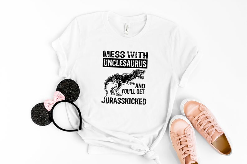 Mess With Unclesaurus T Shirt