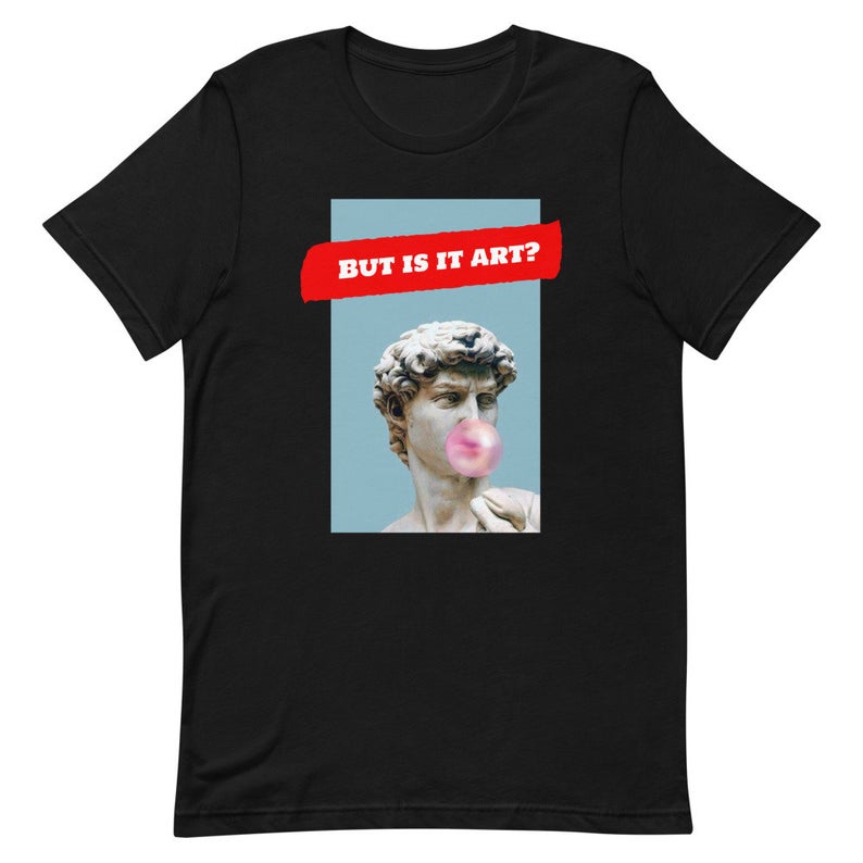 Michelangelo David Statue Bubble T Shirt