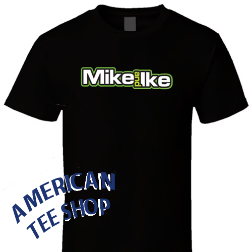 Mike and Ike Snack Food Logo Brand Gift T Shirt