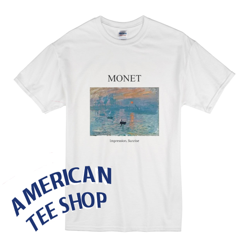Monet Impression Sunrise T-Shirt