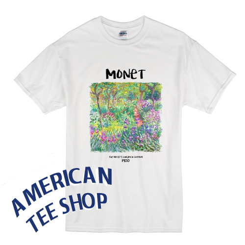 Monet The Artist’s Garden in Giverny T Shirt