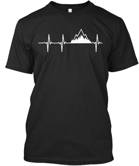 Mountains In My Heartbeat T Shirt