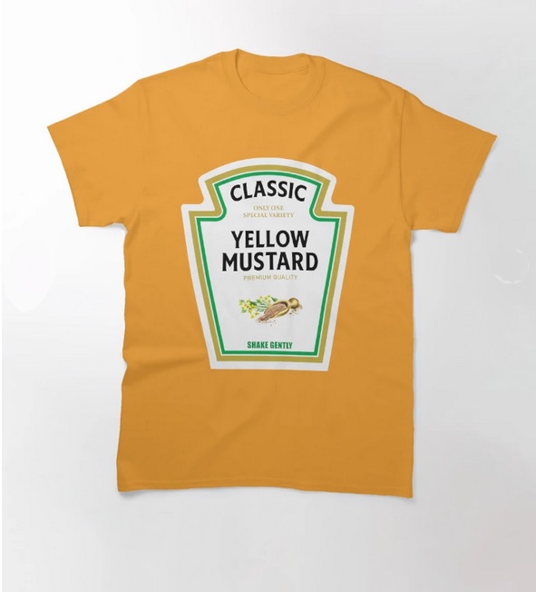 Mustard Halloween T-Shirt SD