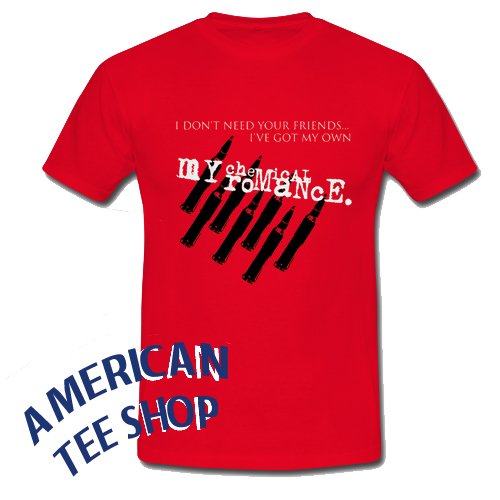 My Chemical Romance MCR Friends T Shirt