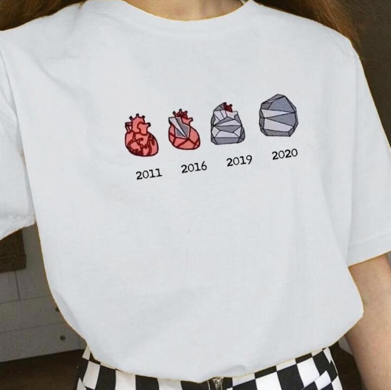 My Heart Over Years T shirt
