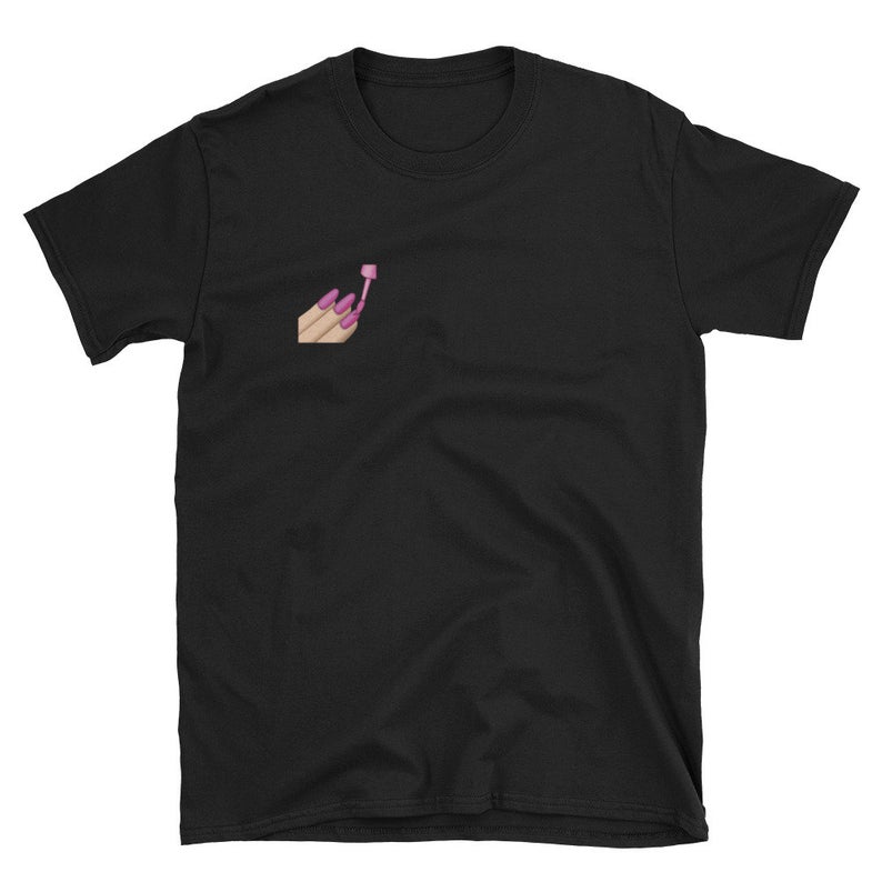 Nail Polish Emoji T Shirt