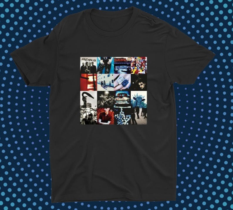 New U2 Achtung Baby T-Shirt