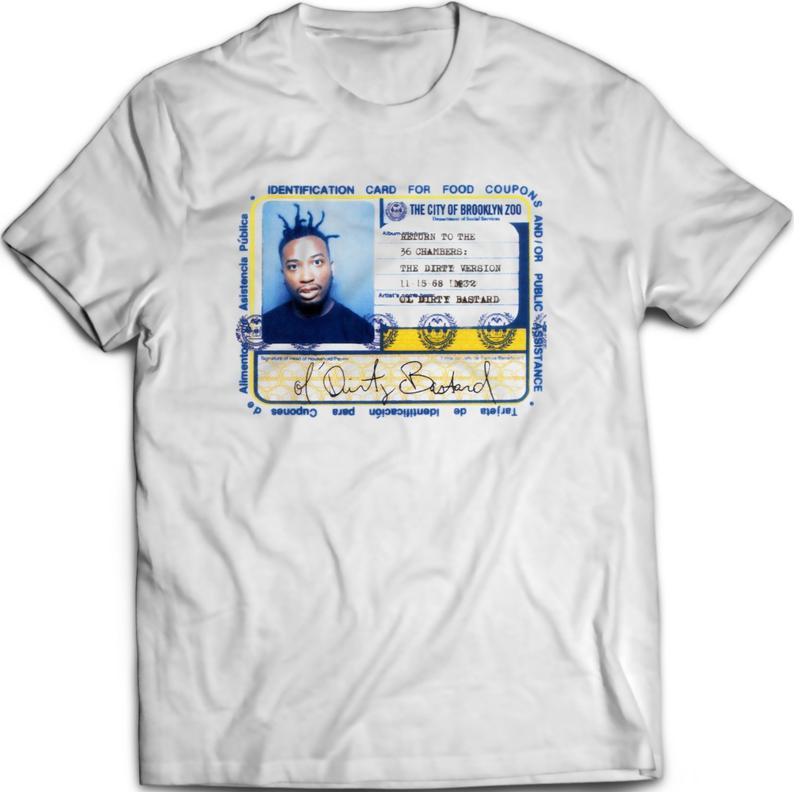 Ol' Dirty Bastard - License - Brooklyn T-Shirt