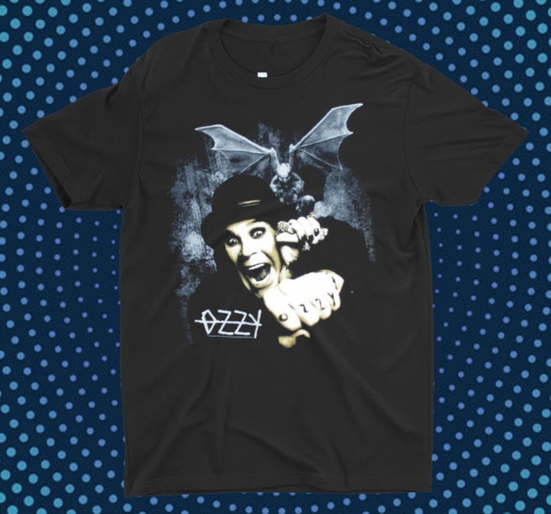 Ozzy Osbourne Gargoyle Bat T-Shirt