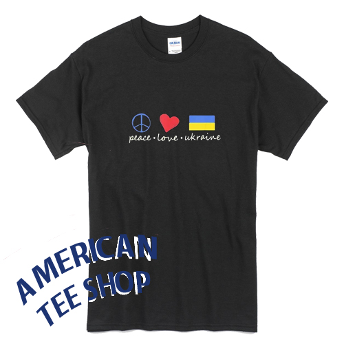 Peace Love Ukraine T-shirt