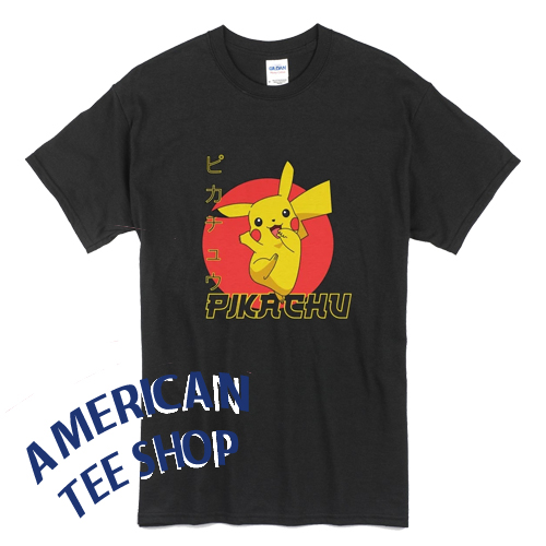 Pikachu Pokemon Japenese Anime Unisex T-shirt
