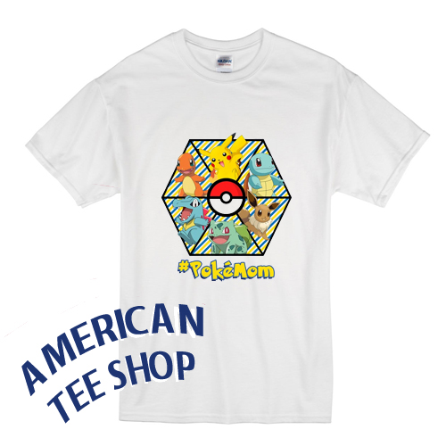 Pokemon Mom Pikachu Eeveelution Pokemon T-Shirt