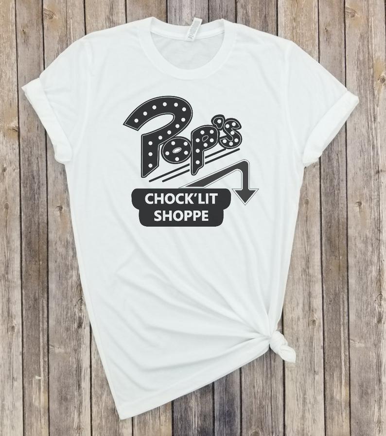 Pops Chock'lit BLACK Unisex T Shirt
