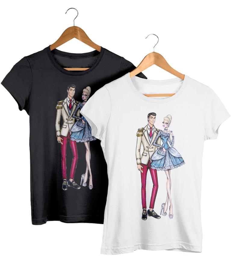 Princess Cinderella & Prince Charming T Shirt