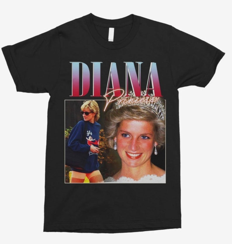 Princess Diana Vintage Unisex T-Shirt