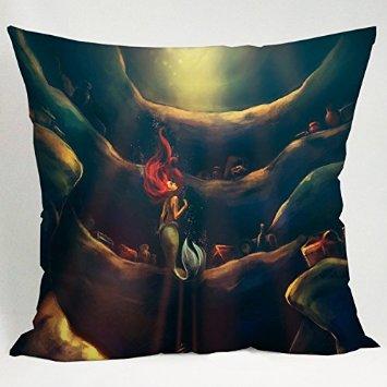 Princess Little Mermaid Fan Art Pillow Case