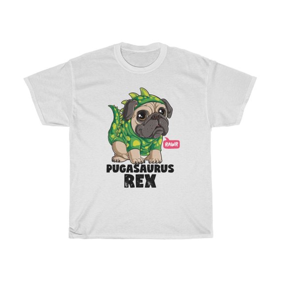 Pugasaurus Rex T Shirt