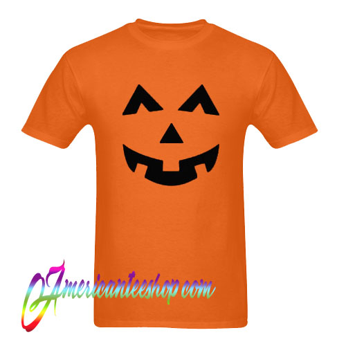 Pumpkin Face T Shirt