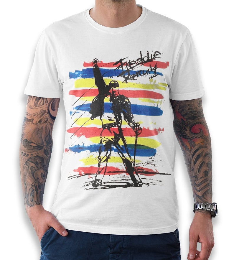 Queen Freddie Mercury Art T-Shirt