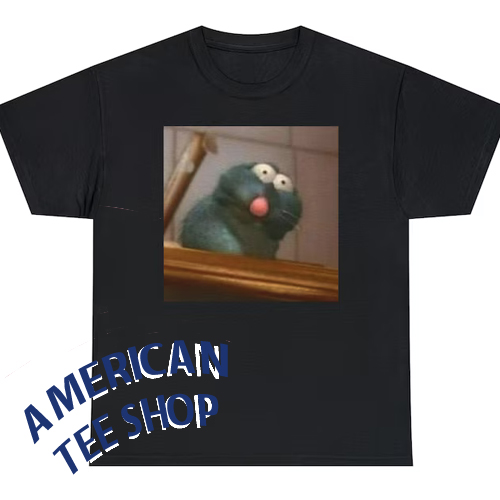 REMY RATATOUILLE rat character vomiting iconic meme t-shirt