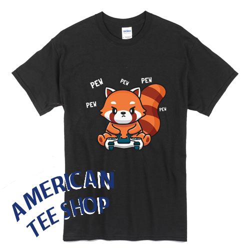 Red Panda Gamer T-Shirt