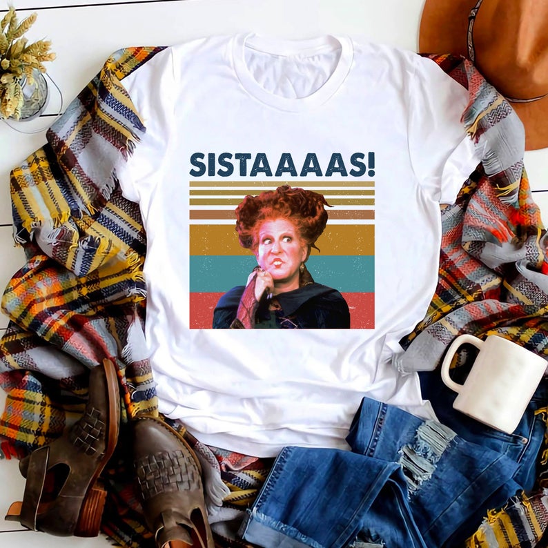 Retro Sistaaaas Winifred Sanderson T shirt