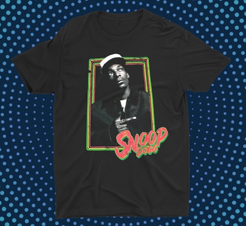 Retro Vintage Rap Snoop Dogg T-Shirt