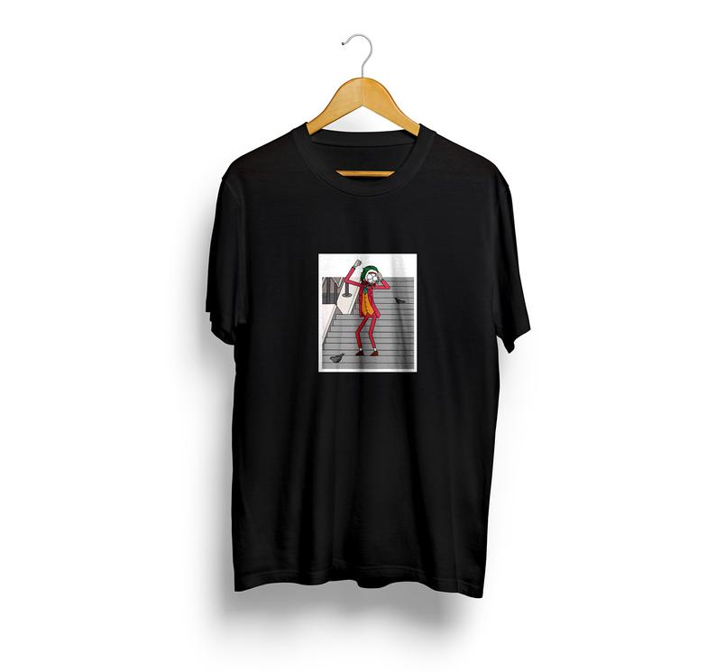 Rick Sanchez As Joker Funny T-Shirt