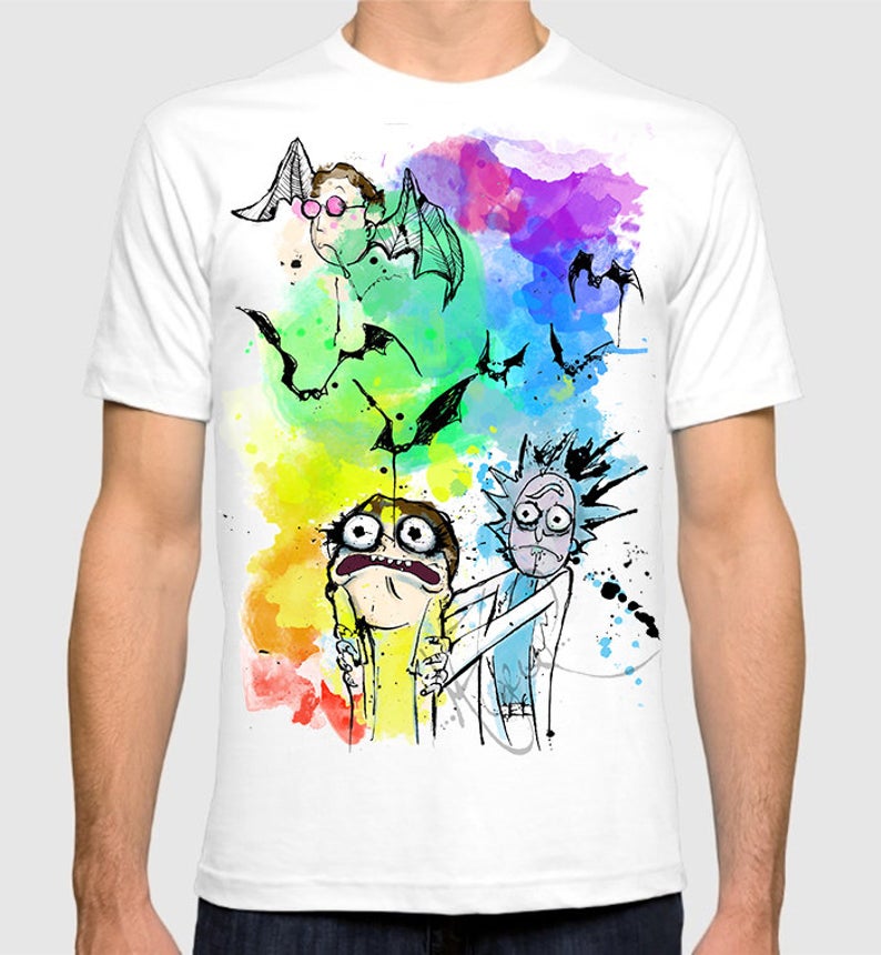 Rick Sanchez x Fear and Loathing in Las Vegas Art T-Shirt