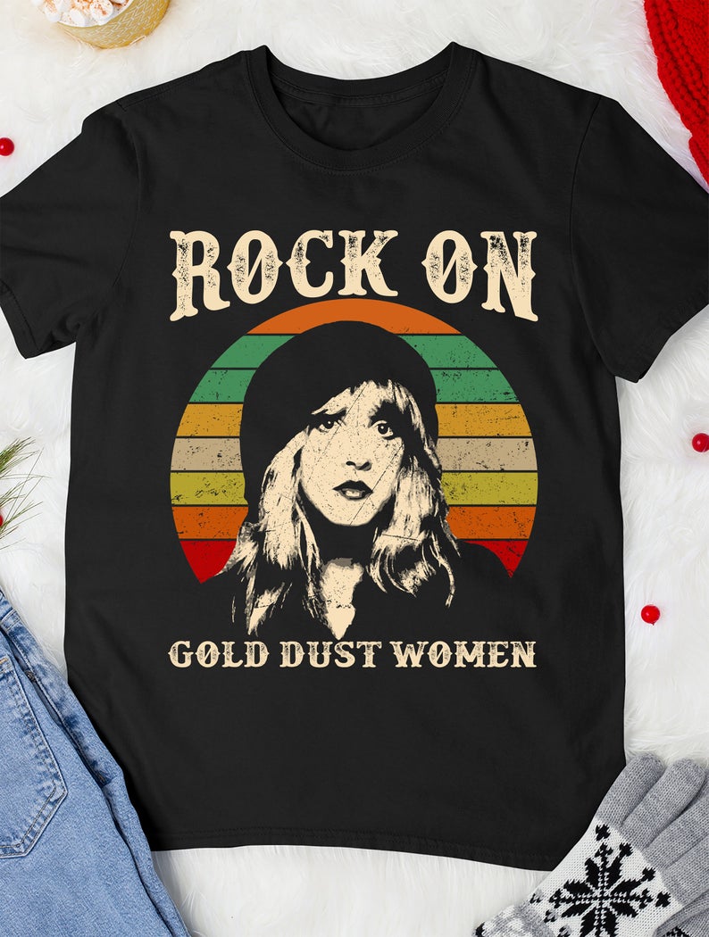Rock On Stevie Nicks Birthday Fan Signature T-shirt